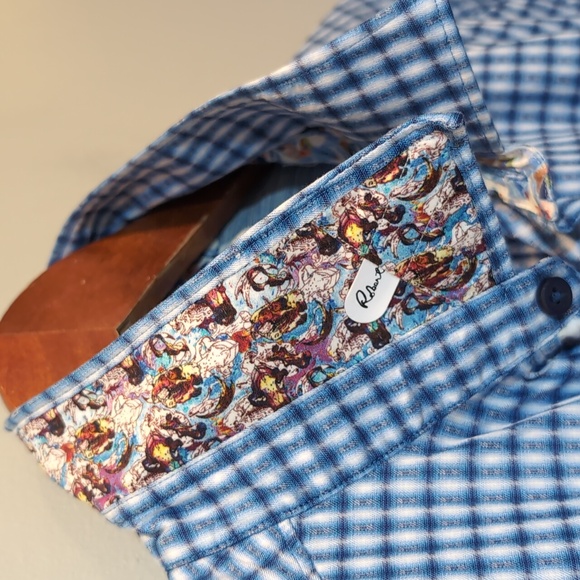 ❌SOLD❌ Conlan Classic Fit Shirt Egyptian Cotton Button Down Abstract - Picture 11 of 16